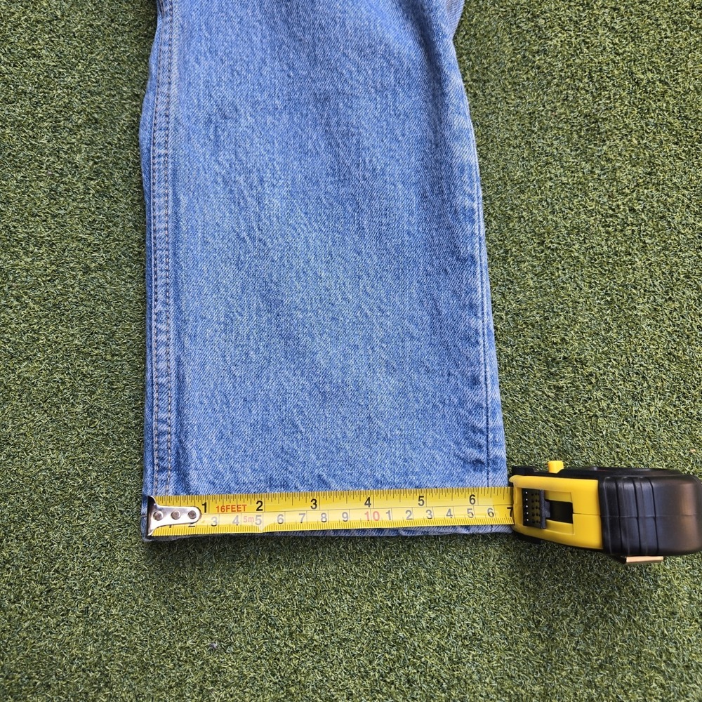 Zara Jeans Women's Size 2 Blue Denim Bottons Straight Leg - Picture 9 of 9
